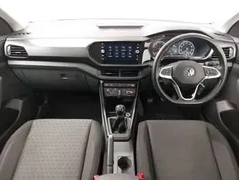 Used VW T-Cross SE 95 HP (69 kW) 2019 White SUV