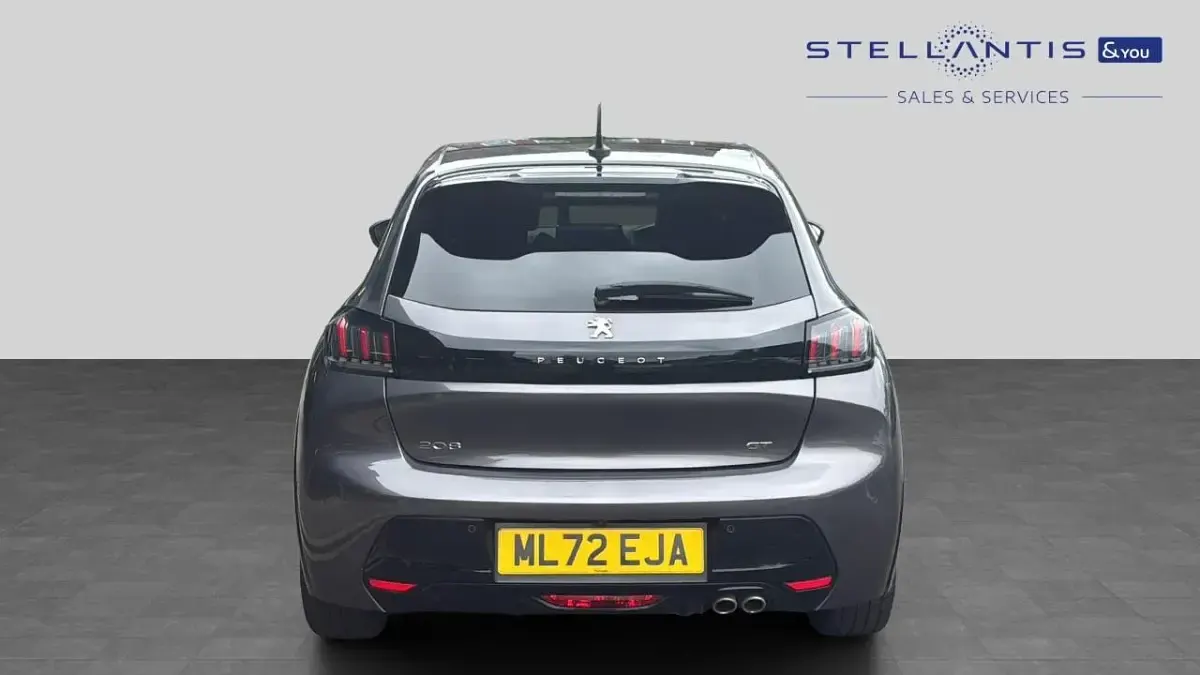 Used Peugeot 208 GT 129 HP (94 kW) 2022 Grey Hatchback