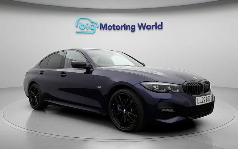 Used BMW 330e M Sport 292 HP (214 kW) 2022 Blue Sedan