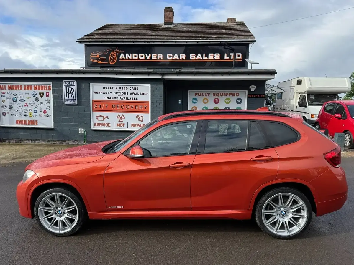 Used BMW X1 M Sport 2012 Orange SUV
