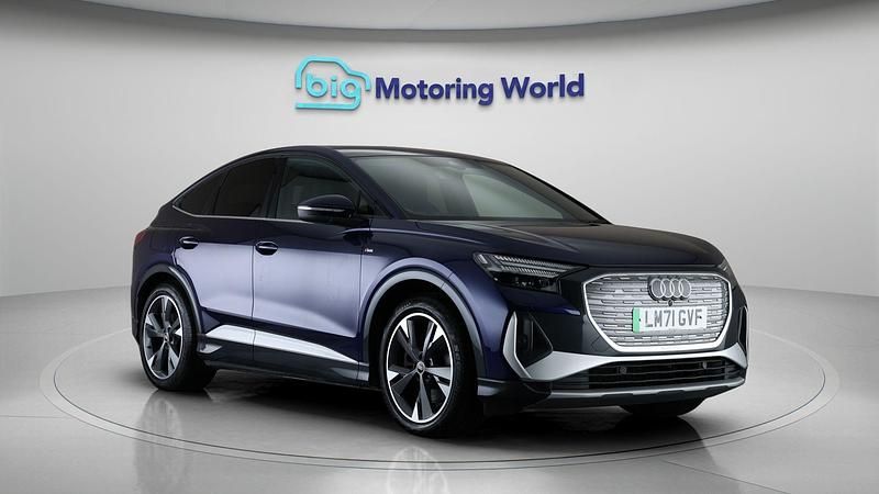 Used Audi Q4 Sportback e-tron S-Line 147 kW (201 HP) 2021 SUV