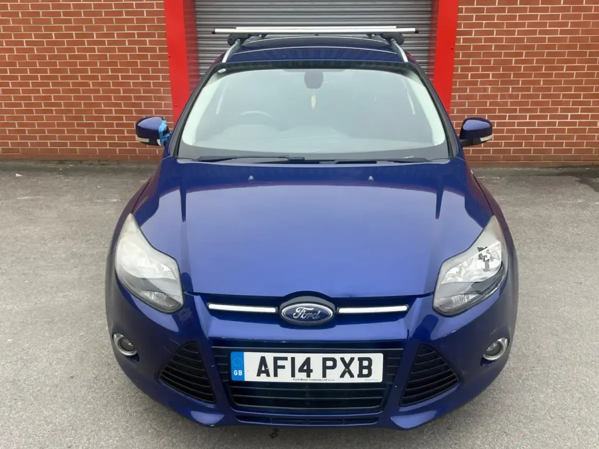 Used Ford Focus Titanium 115 HP (84 kW) 2014 Blue Estate