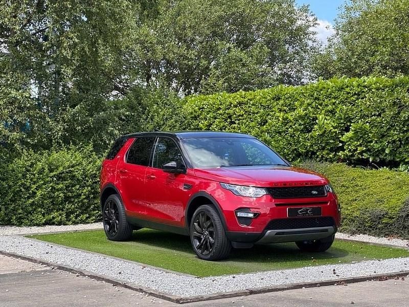 Red Used 2017 Land Rover Discovery Sport HSE SUV | £16,695 (Fair price) - Image 1/4