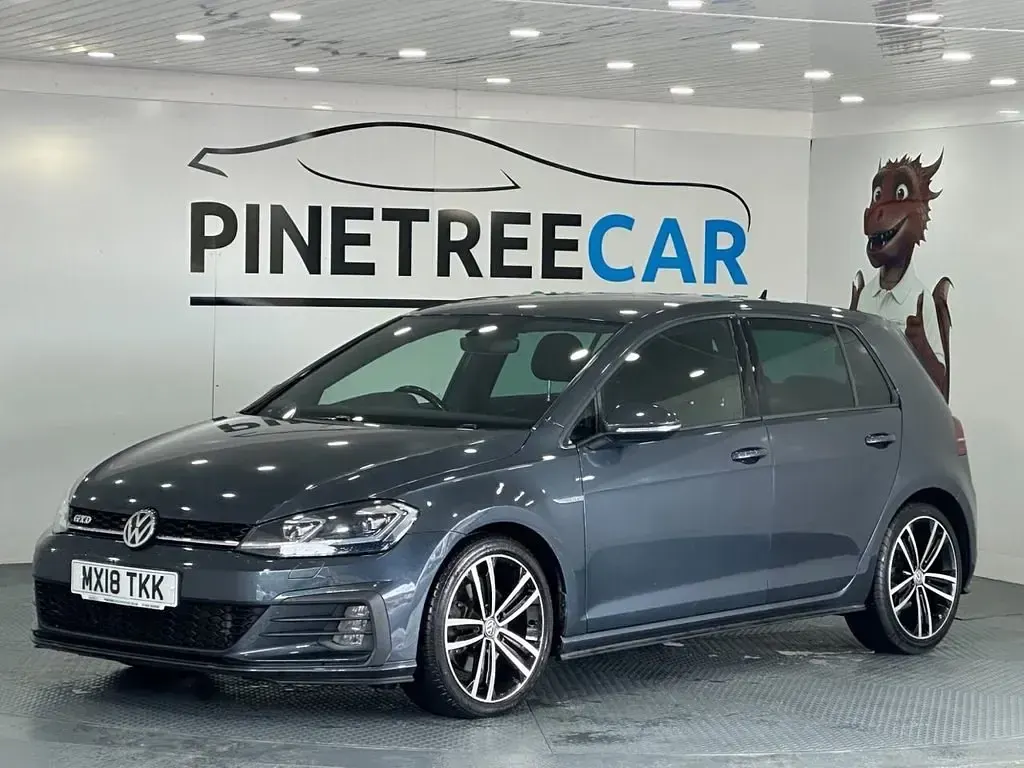 Używany VW Golf VII GTD 184 KM (135 kW) 2018 Niebieski Hatchback