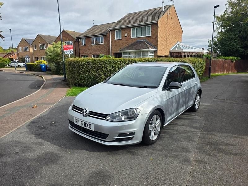 Silver Used 2015 VW Golf VII Match Hatchback | £6,250 (Super price) - Image 1/4