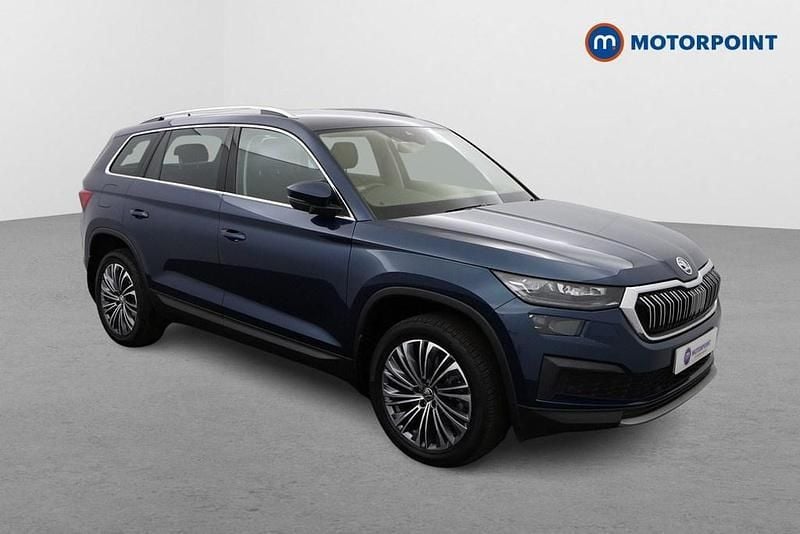 Blue Used 2023 Skoda Kodiaq SE L Executive SUV | £28,749 (Fair price) - Image 1/4
