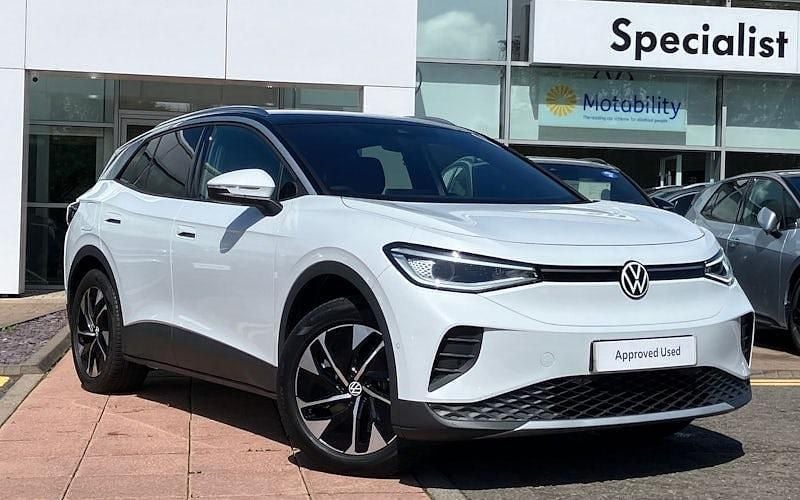 White Used 2025 VW ID.4 Pro SUV | £28,495 (Good price) - Image 1/4