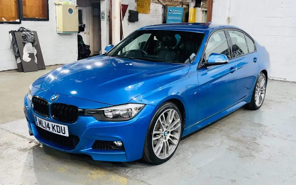 Used BMW 318 M Sport 2014 Blue Sedan