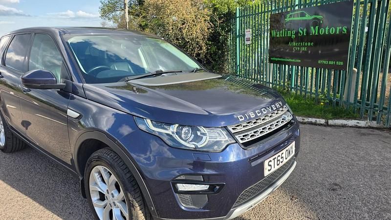 Used Land Rover Discovery Sport HSE 180 HP (132 kW) 2015 Blue SUV
