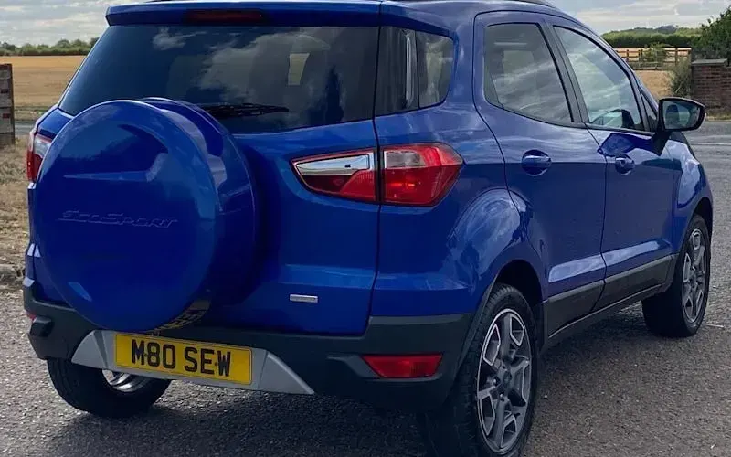 Used Ford Ecosport Titanium 125 HP (91 kW) 2016 Blue SUV