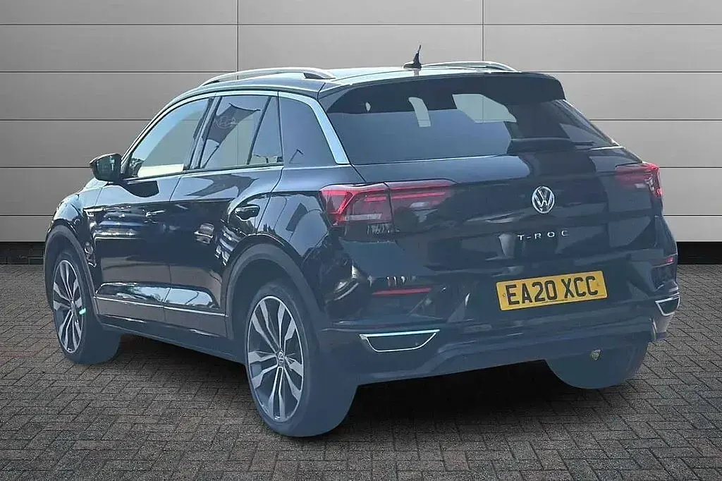 Used VW T-Roc R-line 150 HP (110 kW) 2020 Deep black SUV