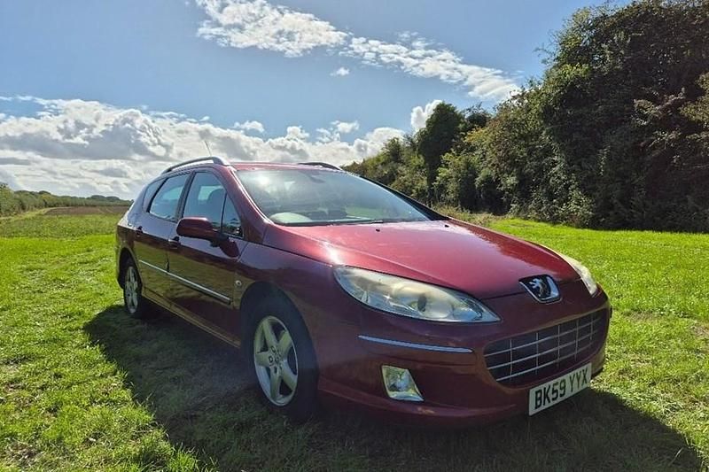 Red Used 2009 Peugeot 407 Estate | £1,295 - Image 1/1