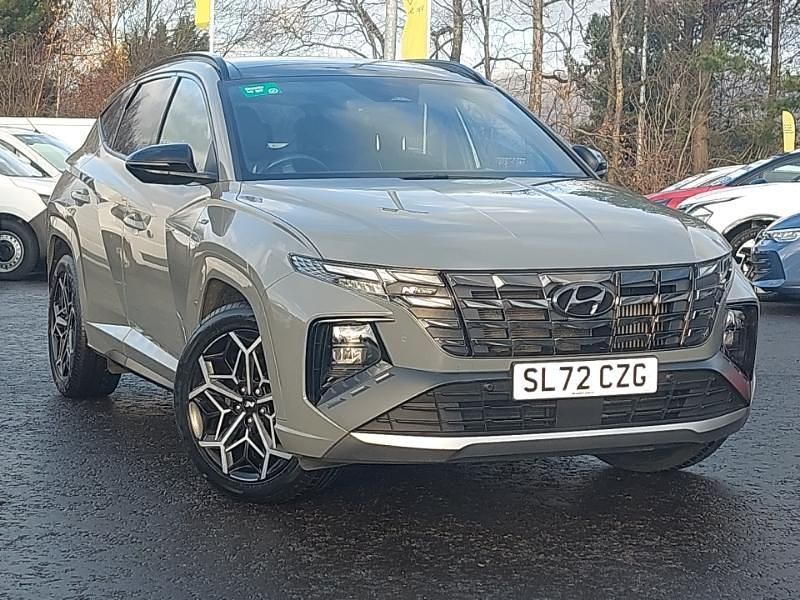 Grey Used 2022 Hyundai Tucson N Line SUV | £22,498 (Expensive) - Image 1/4