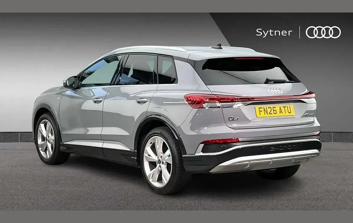 New Audi Q4 e-tron S-Line 150 kW (204 HP) 2026 Grey SUV