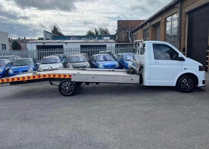 Used VW Transporter 130 HP (95 kW) 2007 White Van
