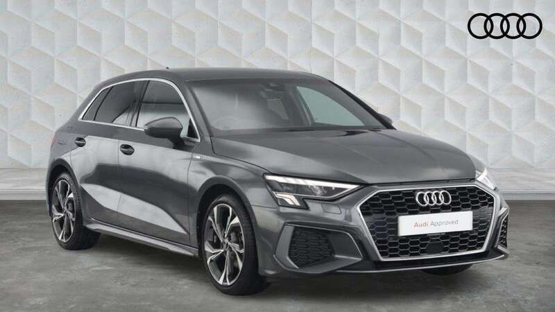 Grey Used 2022 Audi A3 S-Line Hatchback | £24,600 (Fair price) - Image 1/4