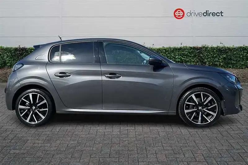 Used Peugeot 208 Allure 100 HP (73 kW) 2020 Grey Hatchback