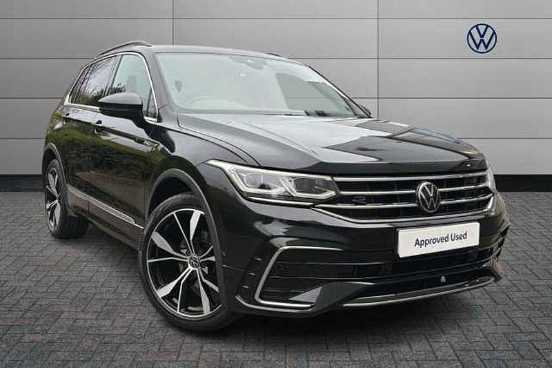 Used VW Tiguan R-line 150 HP (110 kW) 2022 Black SUV