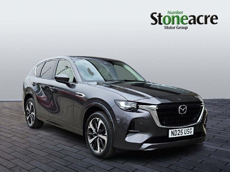 Grey New 2025 Mazda CX-60 Takumi-Line SUV | £40,000 (Super price) - Image 1/4