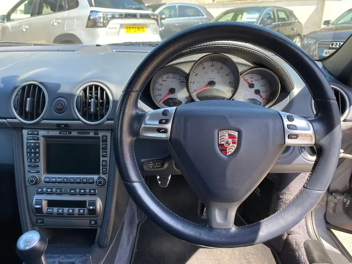 Used Porsche Boxster 280 HP (205 kW) 2006 Grey Cabriolet