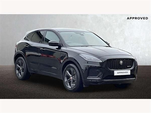 Black Used 2021 Jaguar E-Pace R-Dynamic SUV | £23,595 (Expensive) - Image 1/4
