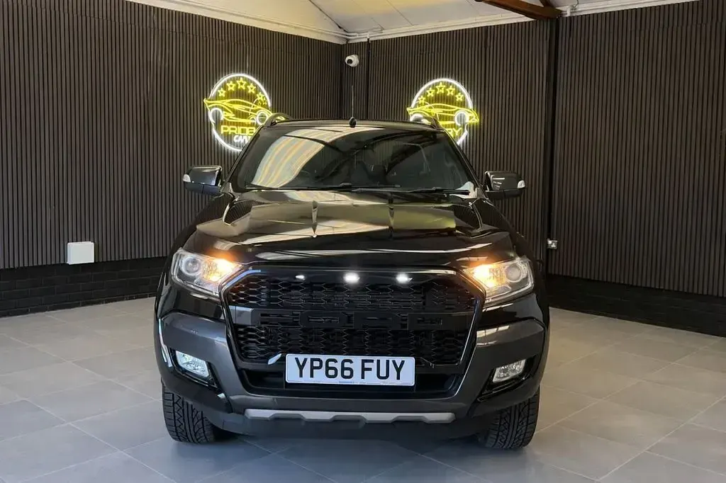 Used Ford Ranger Wildtrack 197 HP (144 kW) 2016 Black Pickup