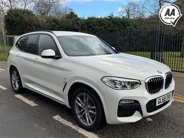 White Used 2018 BMW X3 M Sport SUV | £19,295 (A bit pricey) - Image 1/1