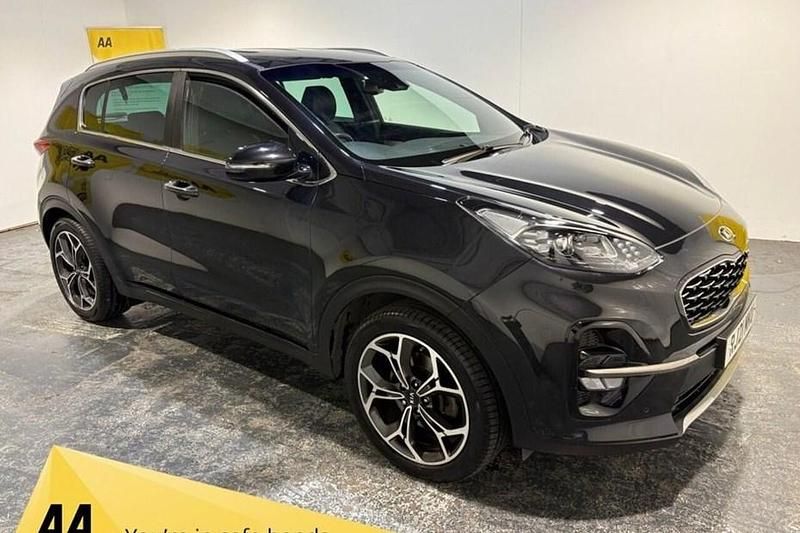 Used Kia Sportage GT-Line 136 HP (100 kW) 2021 Black SUV