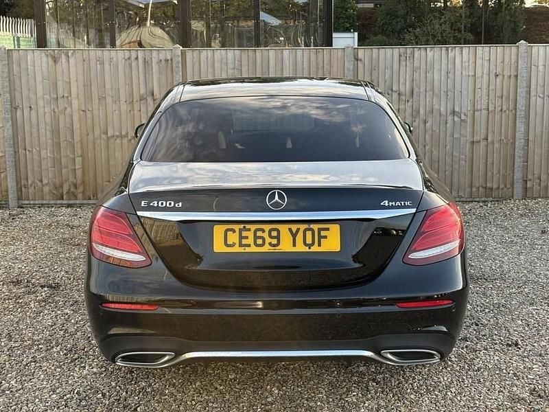 Used Mercedes E400 AMG line 340 HP (250 kW) 2019 Black Sedan