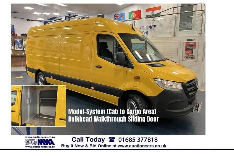 Begagnad Mercedes Sprinter Progressive 143 HK (105 kW) 2020 Gul Van