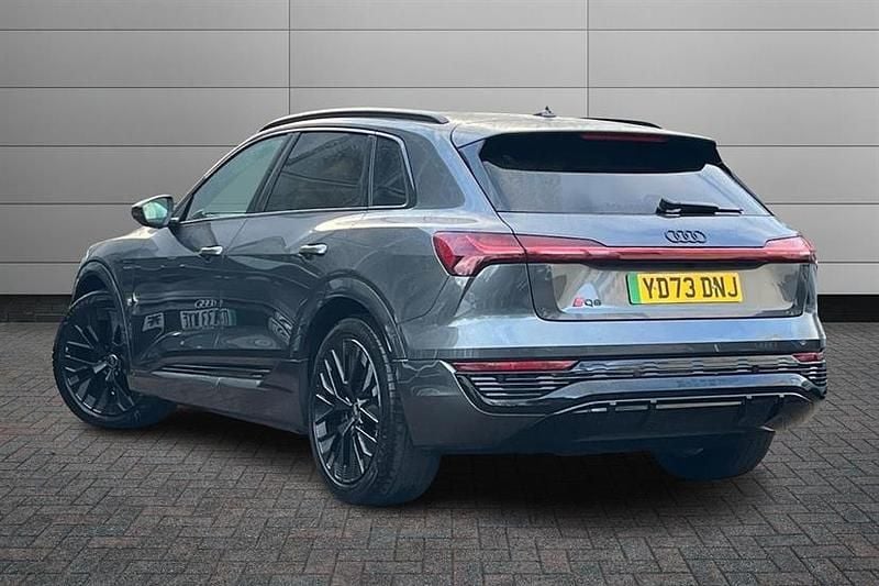 Used Audi Q8 e-tron Black Edition 300 kW (408 HP) 2023 Grey SUV