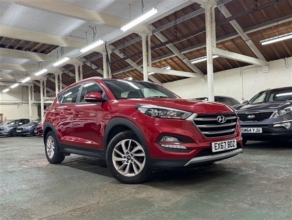 Red Used 2017 Hyundai Tucson SE SUV | £8,994 (Fair price) - Image 1/1