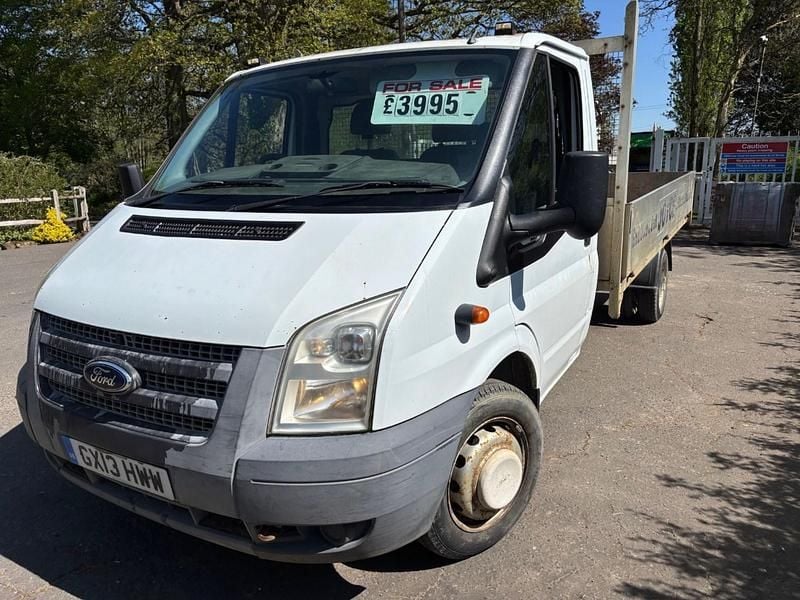 Used Ford Transit 125 HP (91 kW) 2013 White Cabriolet