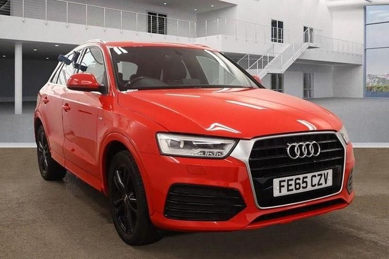 Red Used 2015 Audi Q3 S-Line SUV | £9,990 (Good price) - Image 1/1