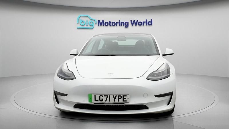 Used Tesla Model 3 Long Range AWD 366 kW (498 HP) 2021 White Sedan