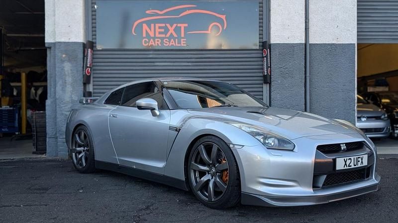 Used Nissan GT-R Black Edition 485 HP (356 kW) 2009 Silver Coupe