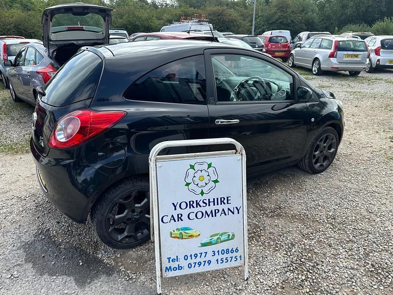 Black Used 2012 Ford Ka Titanium Hatchback | £2,195 (Fair price) - Image 1/4