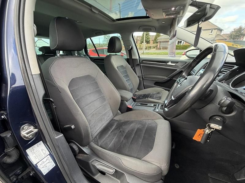 Used VW Golf VII GT 2017 Blue Hatchback