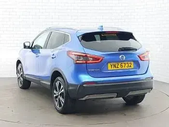 Used Nissan Qashqai N-Connecta 140 HP (102 kW) 2019 Blue SUV