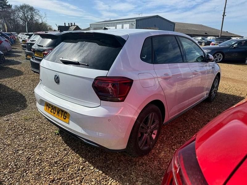 Used VW Polo R-line 115 HP (84 kW) 2020 White Hatchback