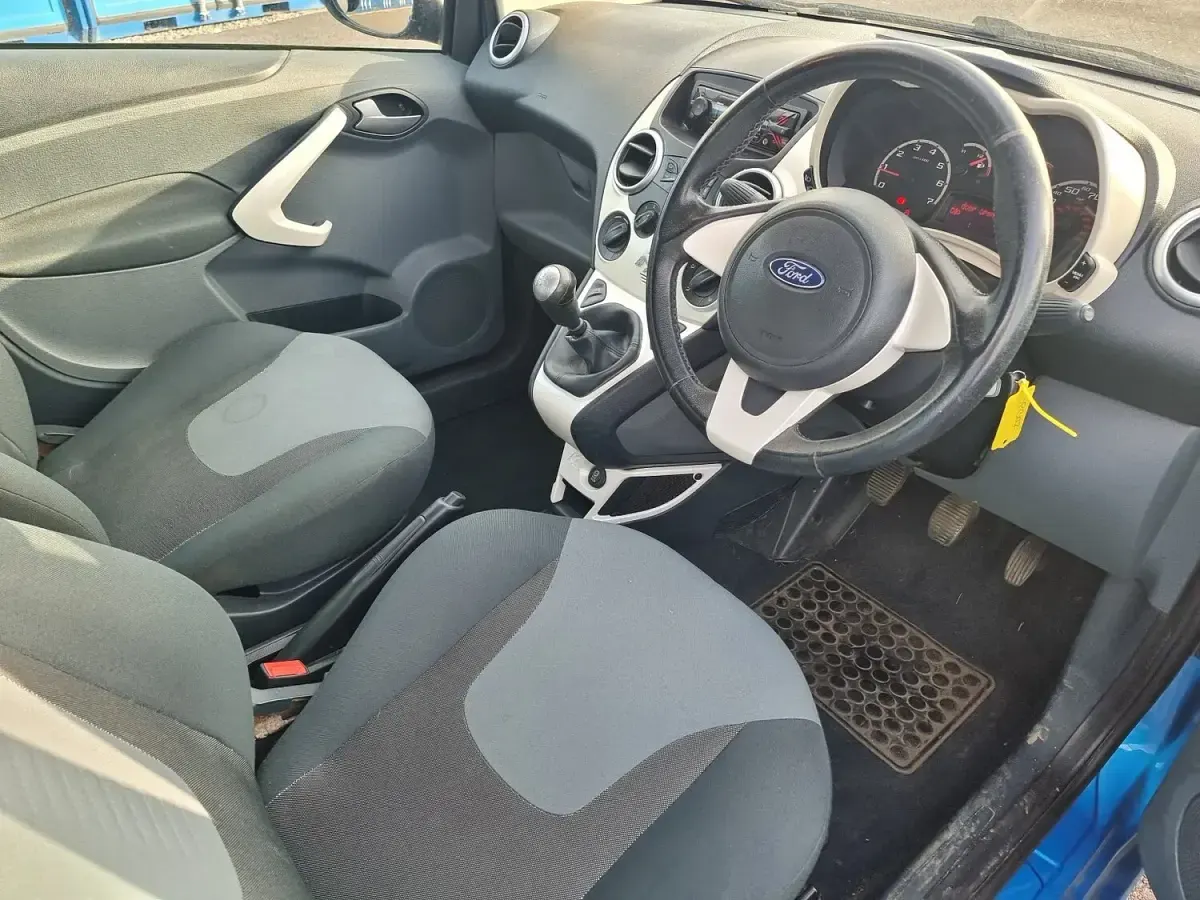 Used Ford Ka Zetec 2013 Blue Hatchback