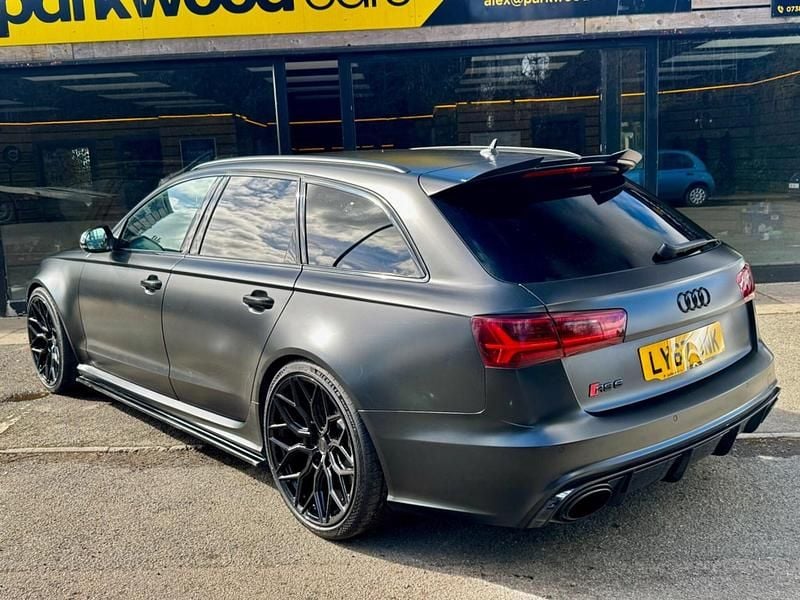 Used Audi RS6 Advanced 740 HP (544 kW) 2017 Black Estate