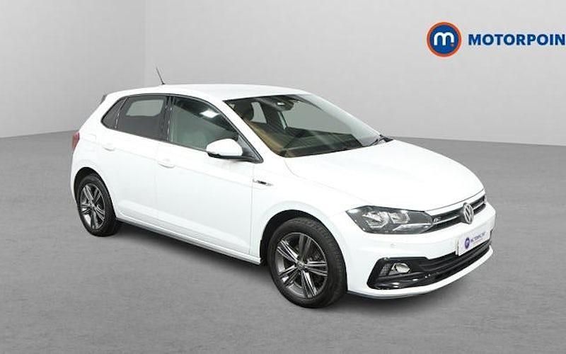White Used 2019 VW Polo R-line Hatchback | £16,049 (Fair price) - Image 1/4