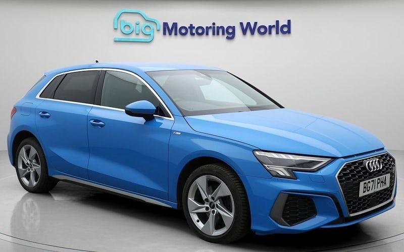 Used 2025 Audi A3 Sportback e-tron S-Line Hatchback | £16,200 (Super price) - Image 1/4