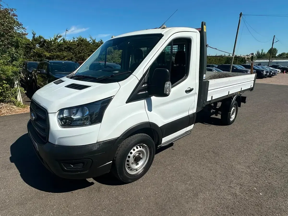 Used Ford Transit 130 HP (95 kW) 2021 White Van