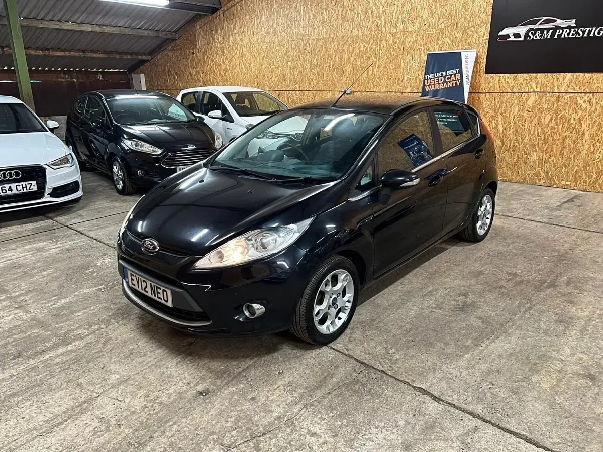 Used Ford Fiesta Zetec 96 HP (70 kW) 2012 Black Hatchback