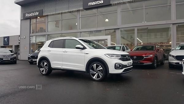 Used VW T-Cross R-line 2021 White SUV