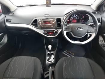 Used Kia Picanto 83 HP (61 kW) 2017 Red Hatchback