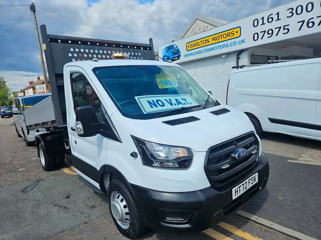 Used Ford Transit 130 HP (95 kW) 2023 White Van