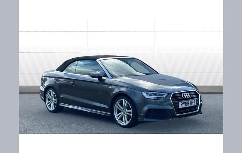Grey Used 2019 Audi A3 Cabriolet S-Line Cabriolet | £17,932 (Fair price) - Image 1/4